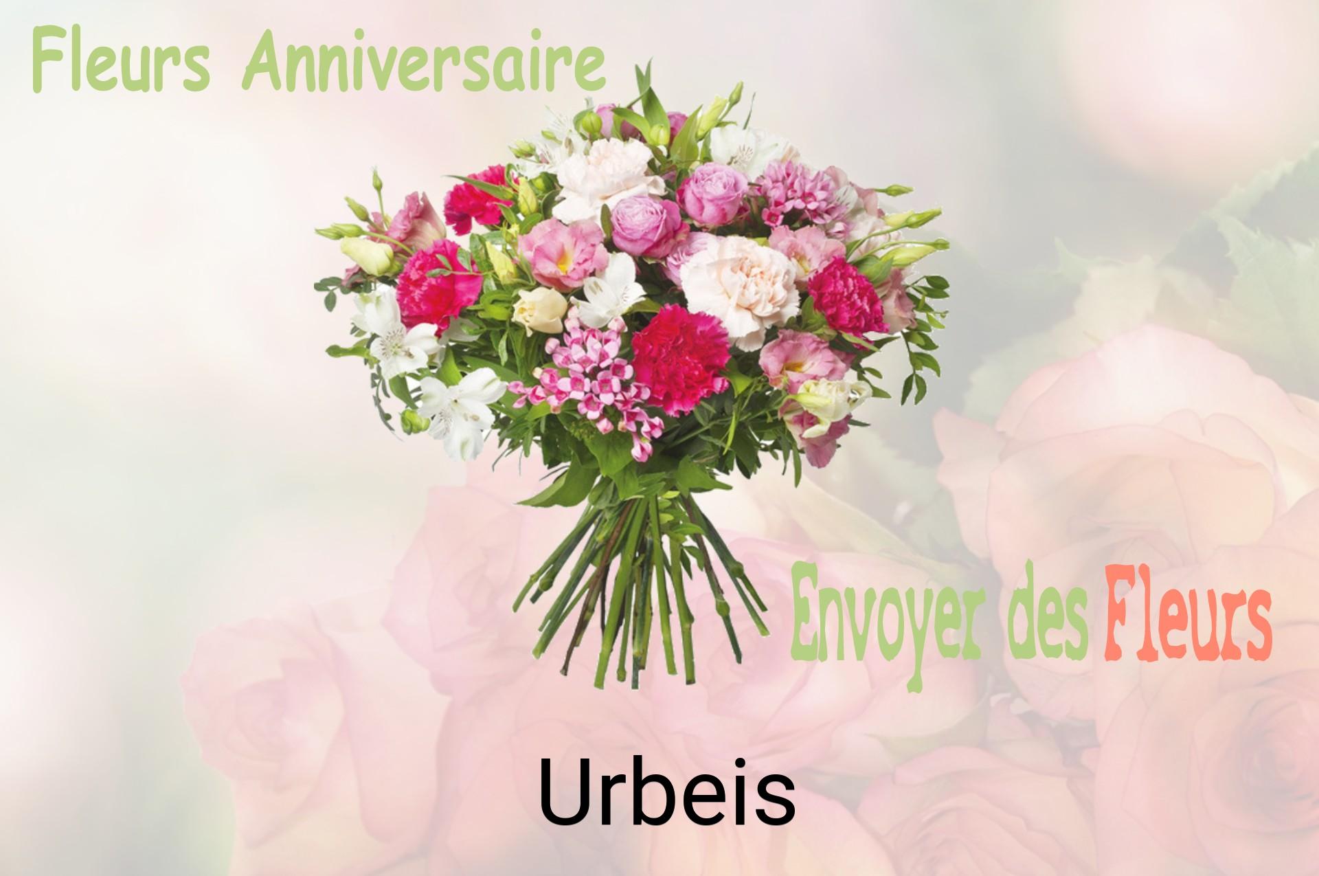 Bouquet de fleurs d’anniversaire livré à Urbeis